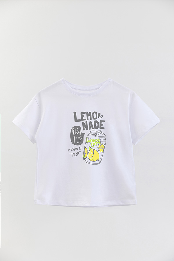 REMERA GIRL OVER LEMONADE