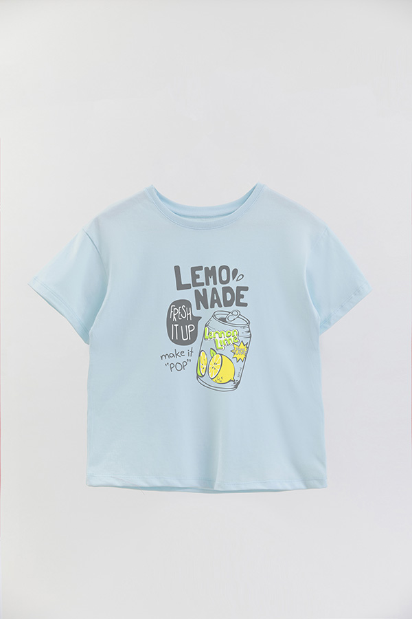 REMERA GIRL OVER LEMONADE