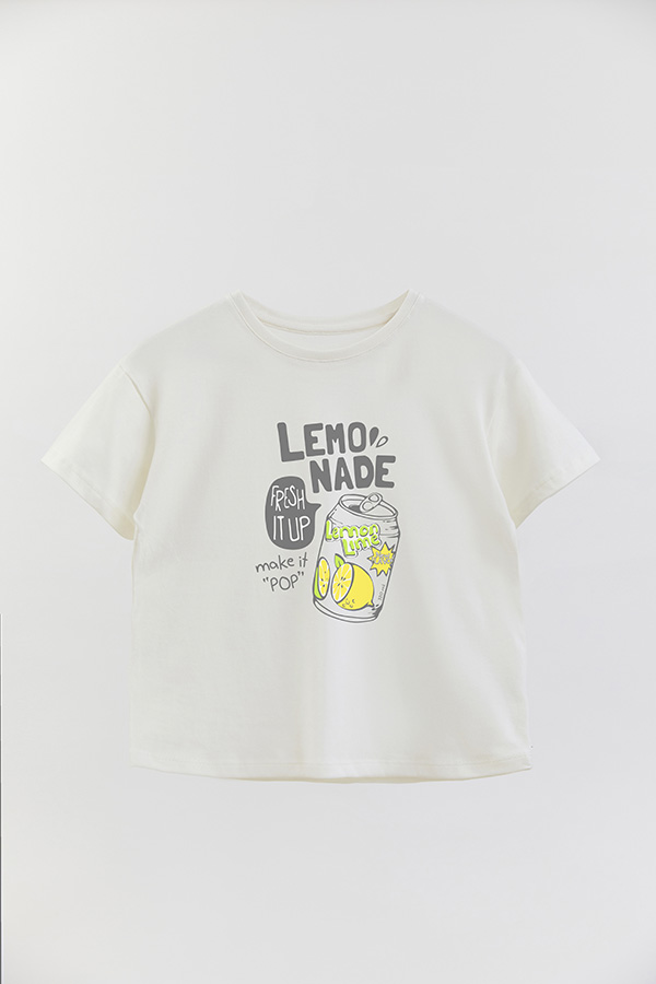 REMERA GIRL OVER LEMONADE