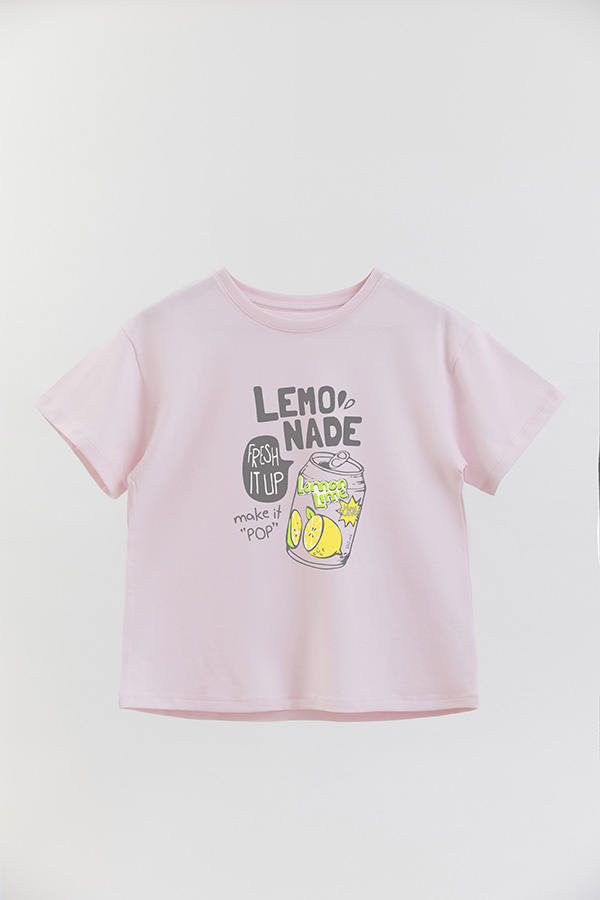 REMERA GIRL OVER LEMONADE