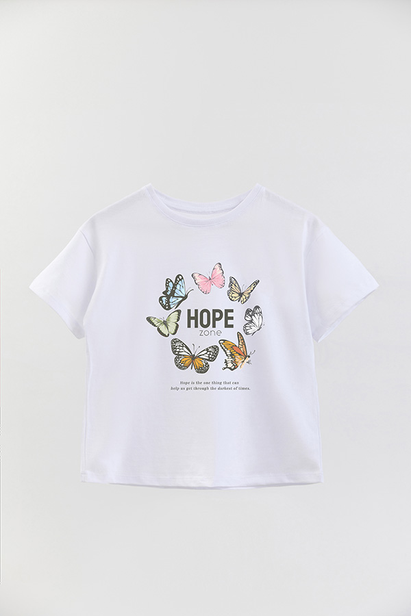 REMERA GIRL OVER HOPE ZONE