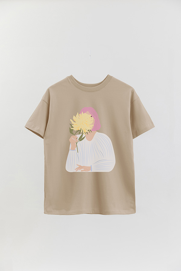 REMERA OVER ESTAMPADA MAXI 1