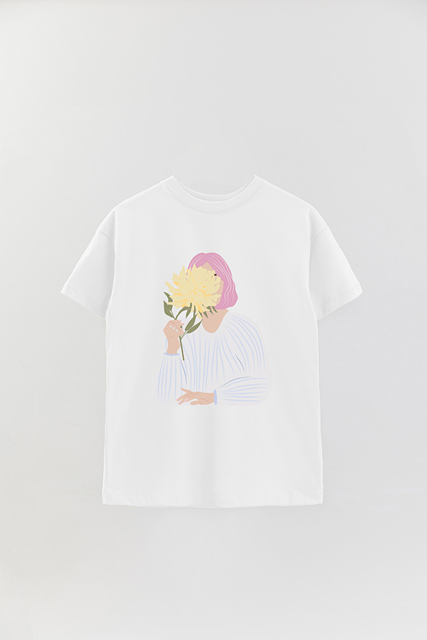 REMERA OVER ESTAMPADA MAXI 1