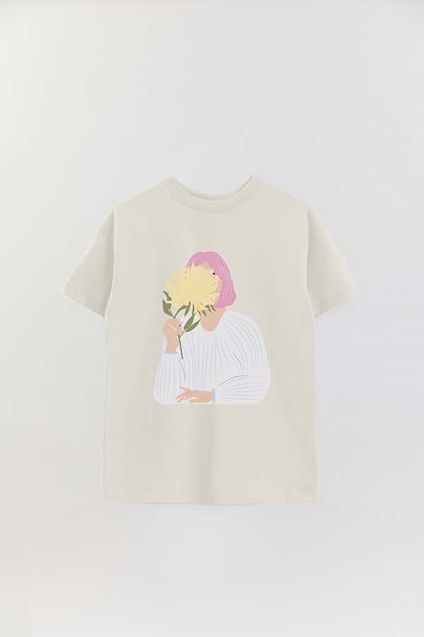 REMERA OVER ESTAMPADA MAXI 1