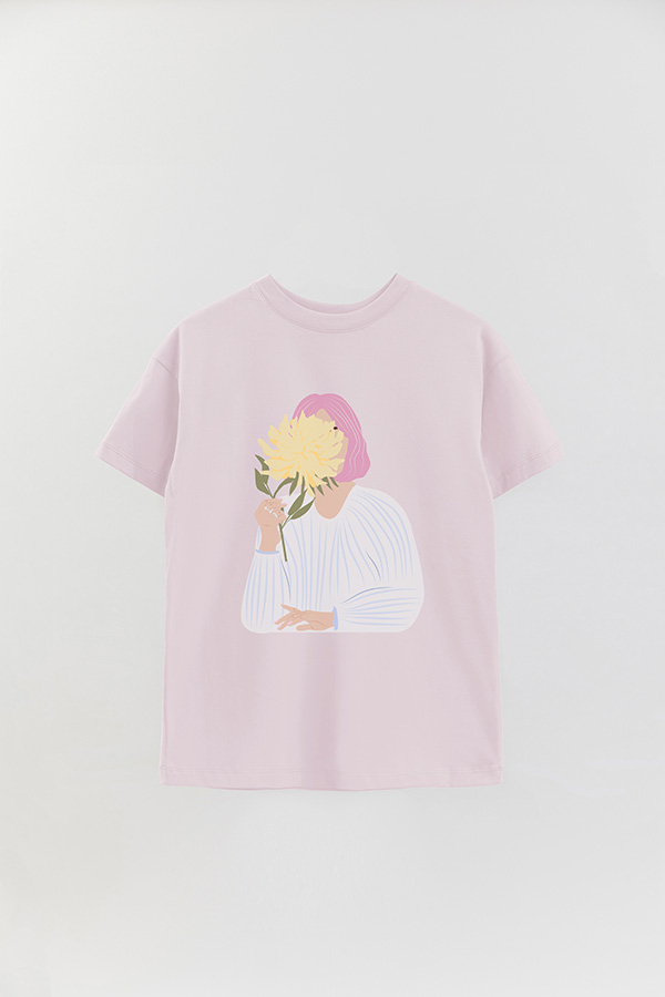REMERA OVER ESTAMPADA MAXI 1