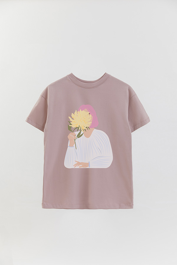 REMERA OVER ESTAMPADA MAXI 1