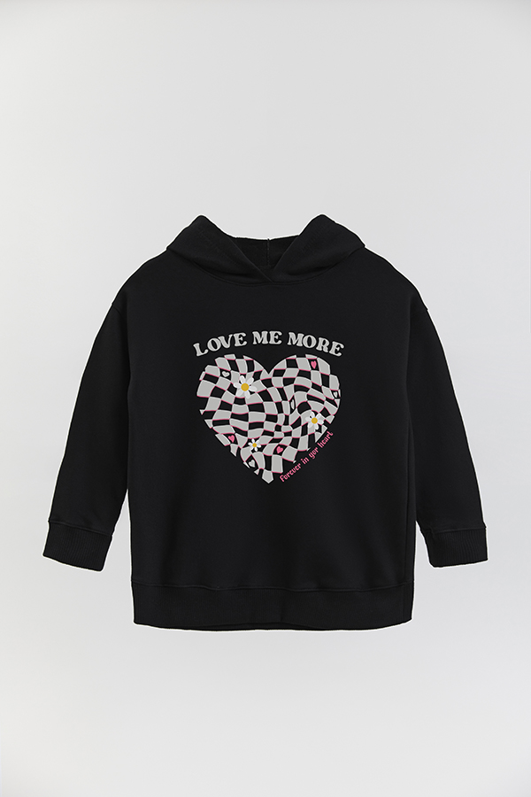 HOODIE RUSTICO GIRL URBAN LOVE ME MORE