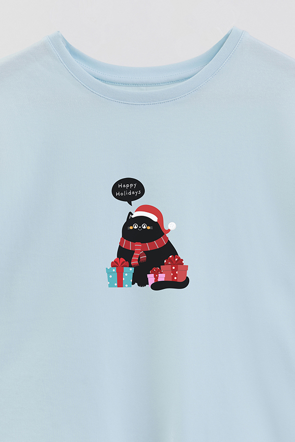 REMERA GIRL OVER JINGLE CAT 8