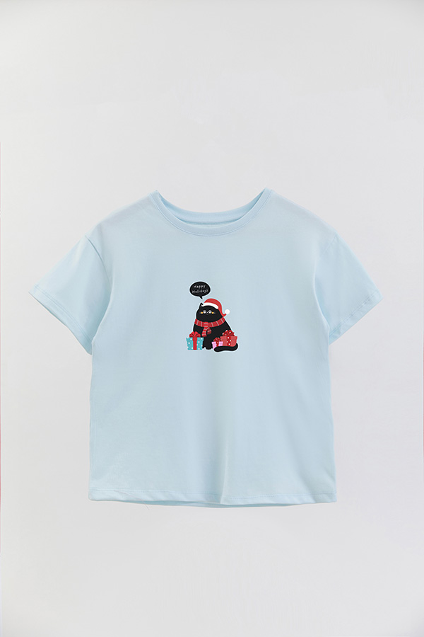 REMERA GIRL OVER JINGLE CAT 8