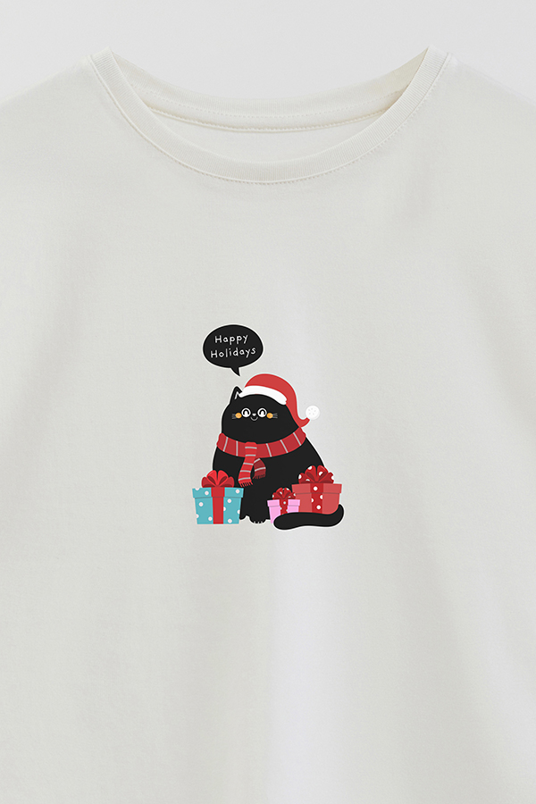 REMERA GIRL OVER JINGLE CAT 8