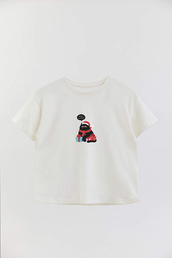 REMERA GIRL OVER JINGLE CAT 8