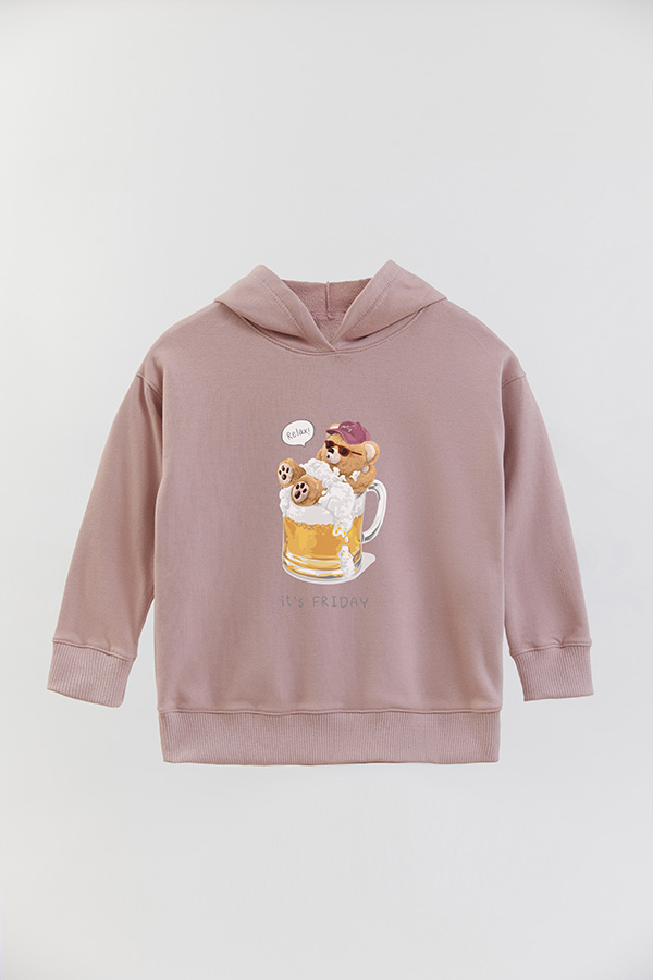 HOODIE RUSTICO KIDS TEDDY FRIDAY