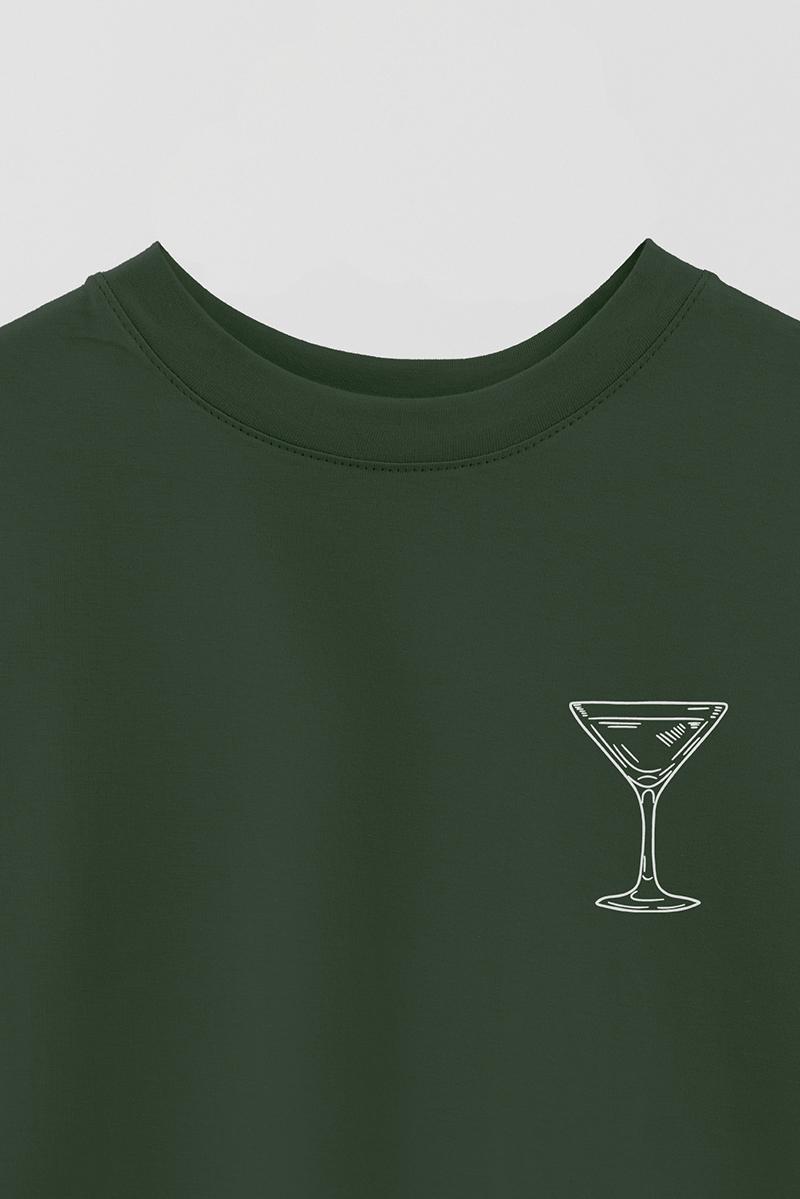 REMERA OVER ESTAMPADA UNISEX COCKTAIL
