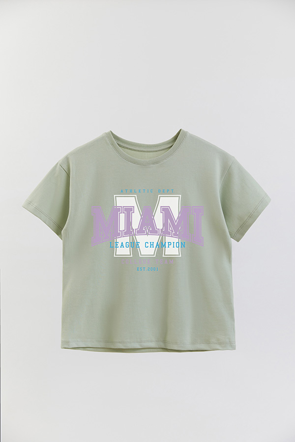 REMERA GIRL OVER MIAMI