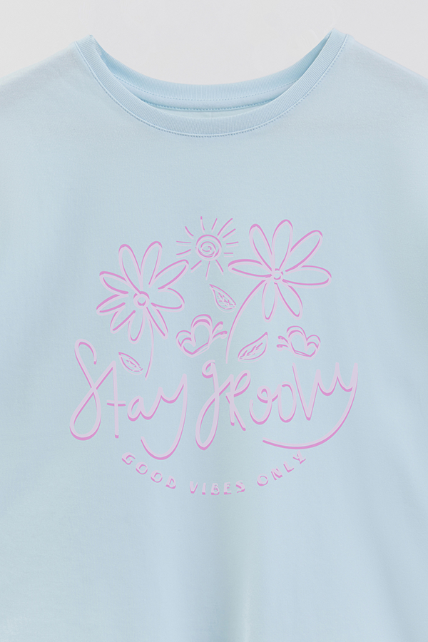 REMERA GIRL OVER STAY GROOVY