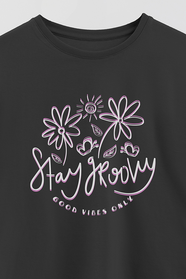 REMERA GIRL OVER STAY GROOVY