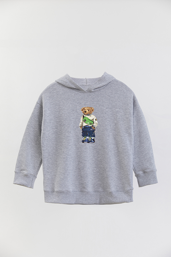 HOODIE RUSTICO KID BEAR YOUNG BOY