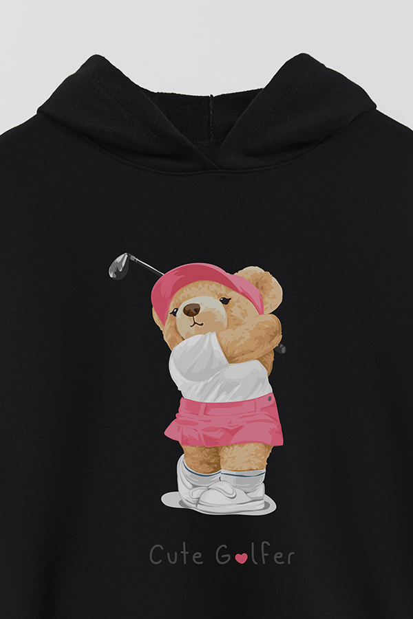 HOODIE RUSTICO KID TEDDY CUTE GOLFER