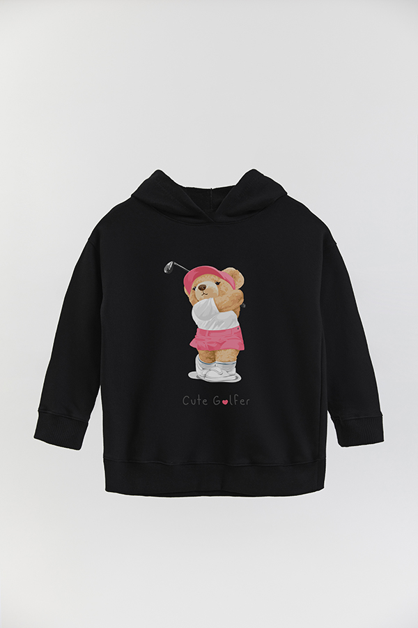 HOODIE RUSTICO KID TEDDY CUTE GOLFER
