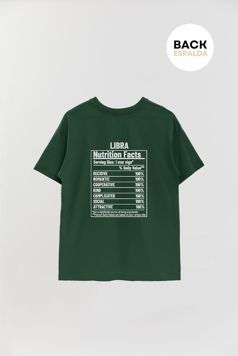 REMERA OVER ESTAMPADA UNISEX TBL LIBRA