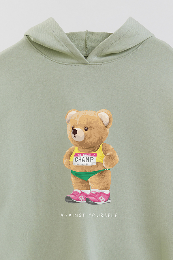 HOODIE RUSTICO KIDS TEDDY THE WINNER
