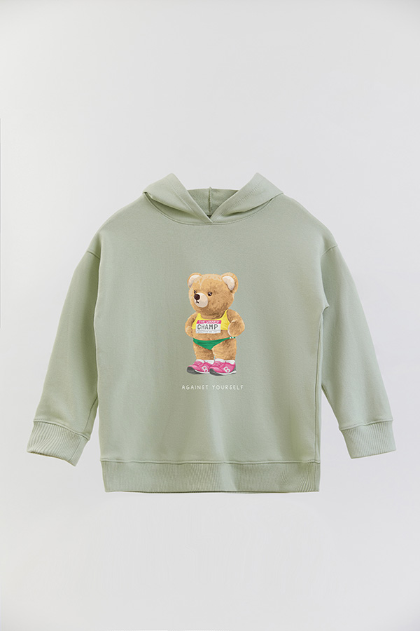 HOODIE RUSTICO KIDS TEDDY THE WINNER