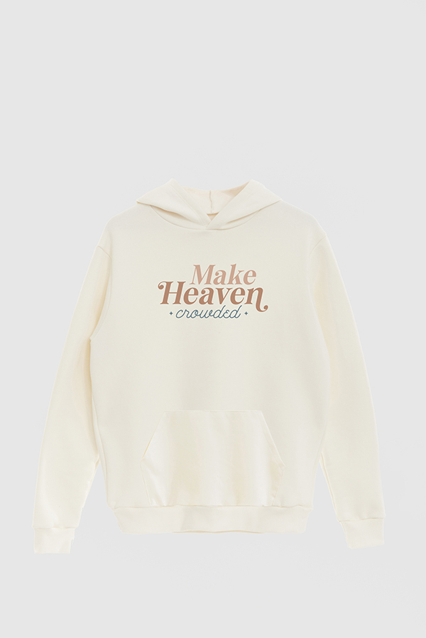 HOODIE FRISA ESTAMPADO MAKE HEAVEN