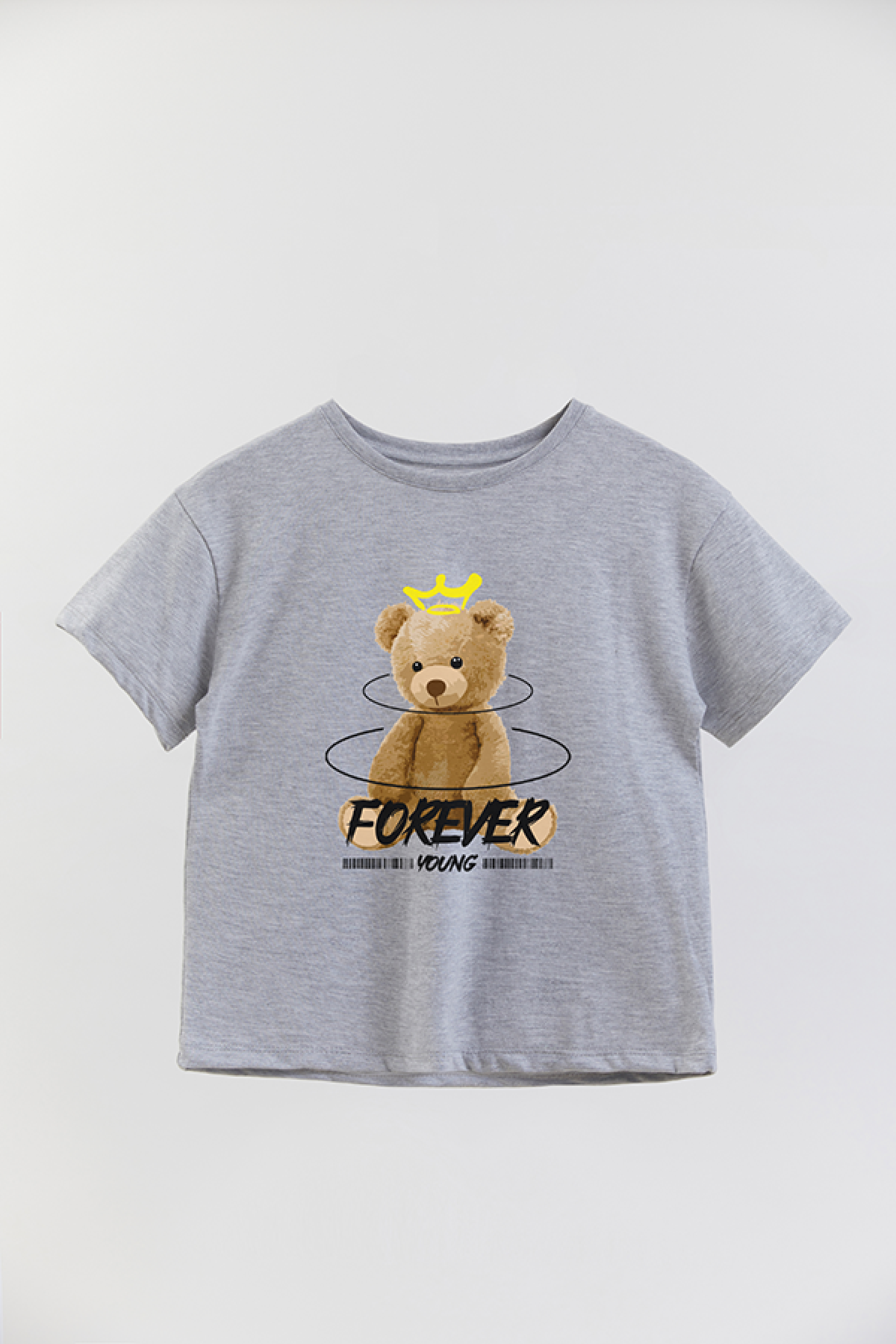 REMERA BOY OVER TEDDY FOREVER YOUNG