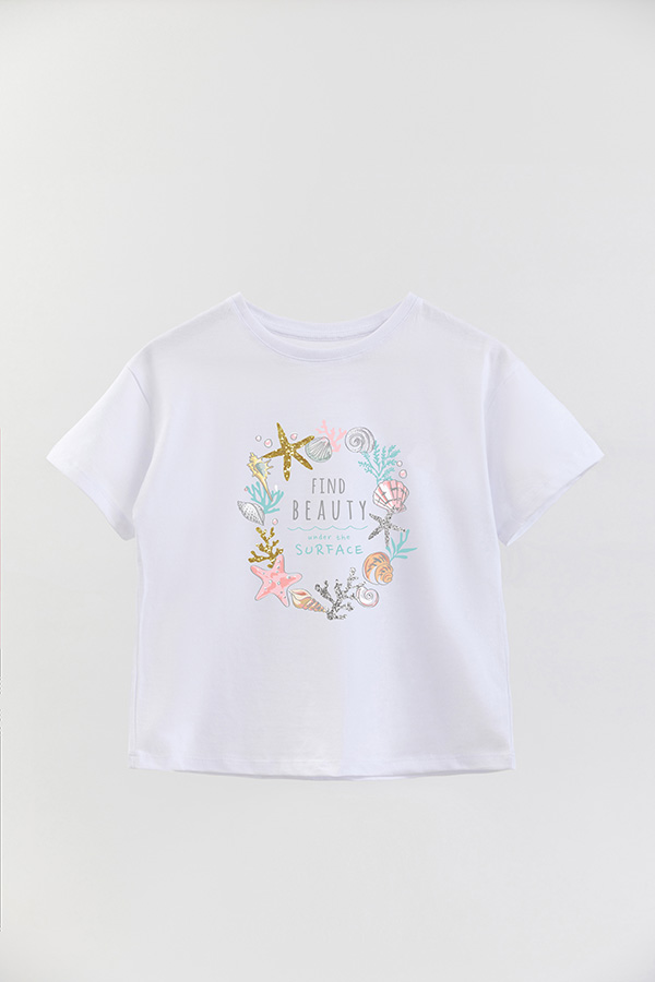 REMERA GIRL OVER FIND BEAUTY