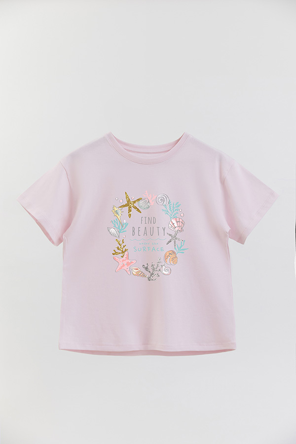 REMERA GIRL OVER FIND BEAUTY