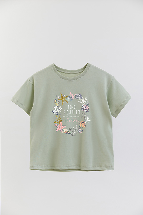 REMERA GIRL OVER FIND BEAUTY