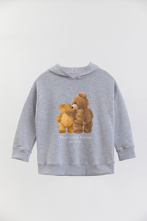 HOODIE RUSTICO KID TEDDY FRIENDS