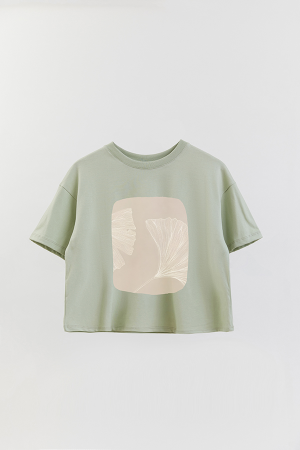 REMERA CROP ESTAMPADA ART 88