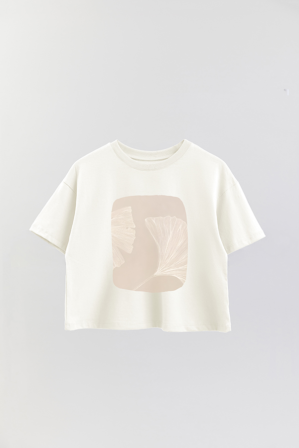 REMERA CROP ESTAMPADA ART 88