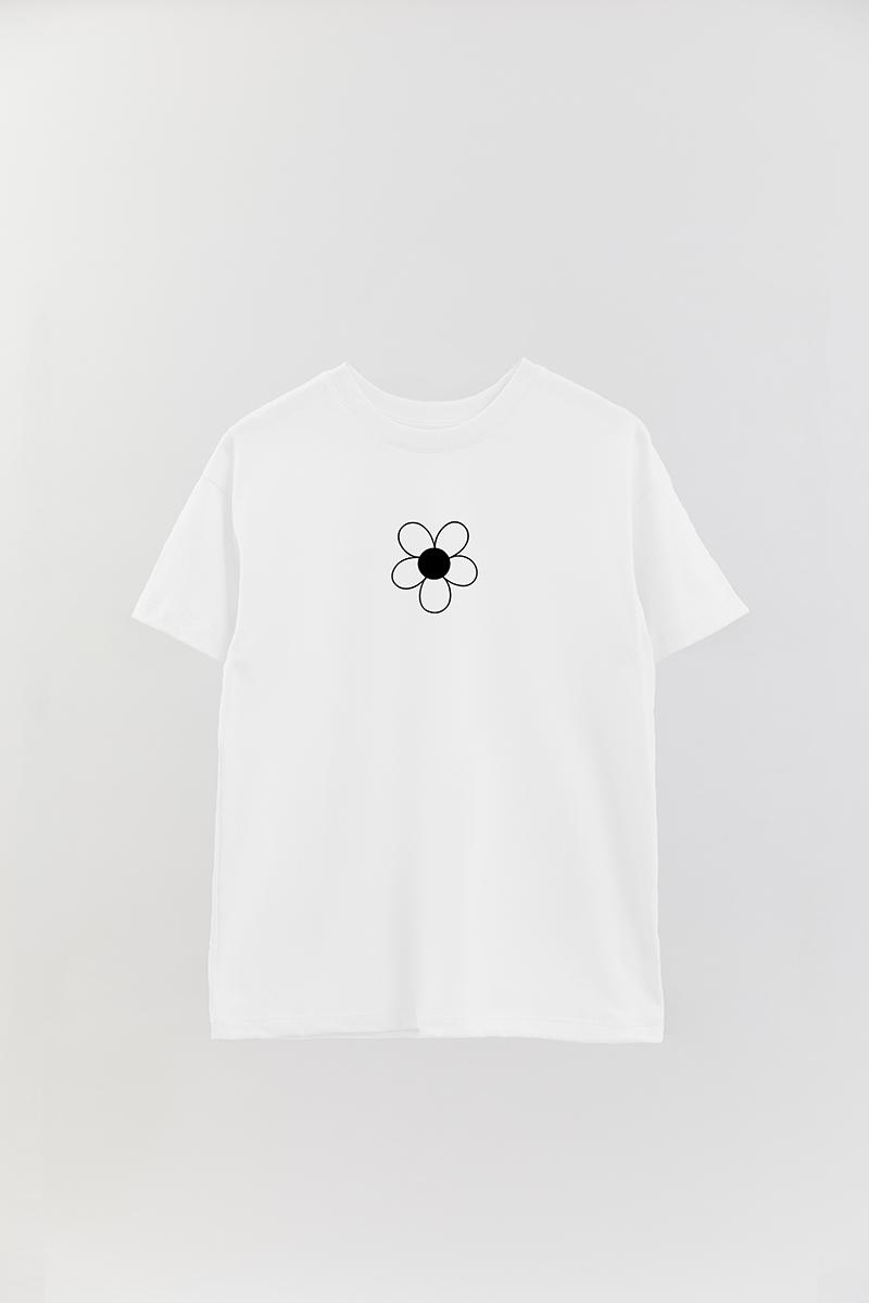 REMERA OVER ESTAMPADA UNISEX DAISY