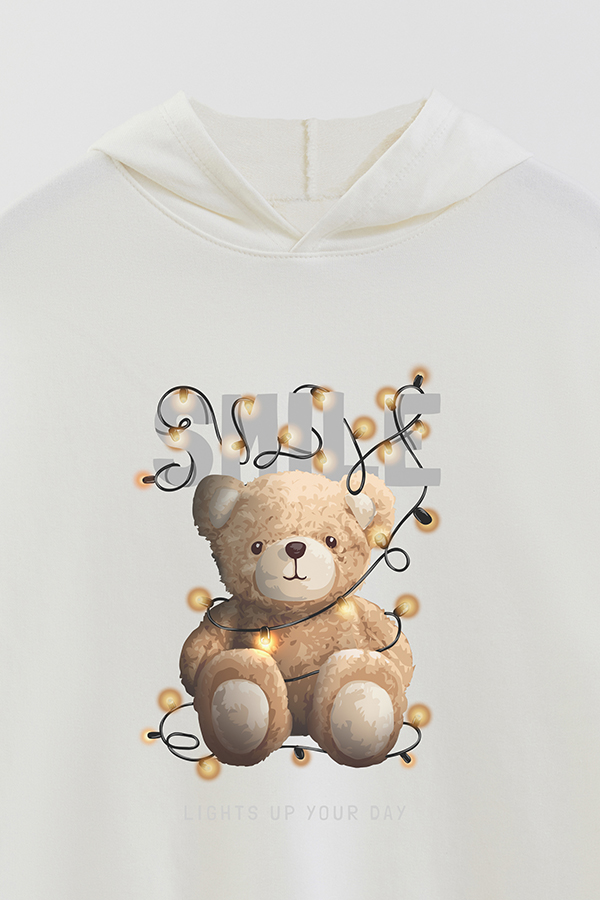 HOODIE RUSTICO KID TEDDY SMILE