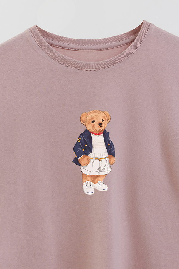 REMERA GB OVERSIZE BEAR SEA