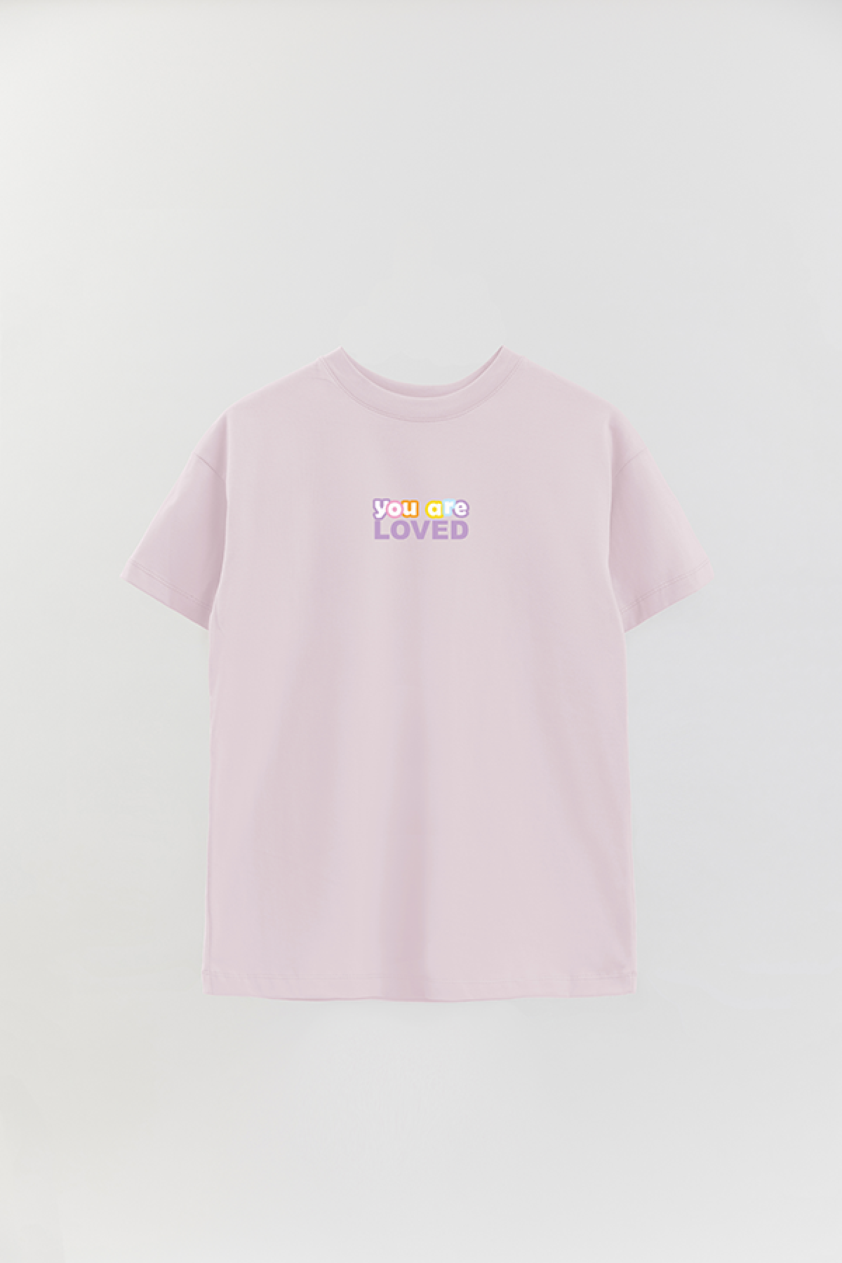 REMERA OVER ESTAMPADA LV2 YOU ARE LOVED