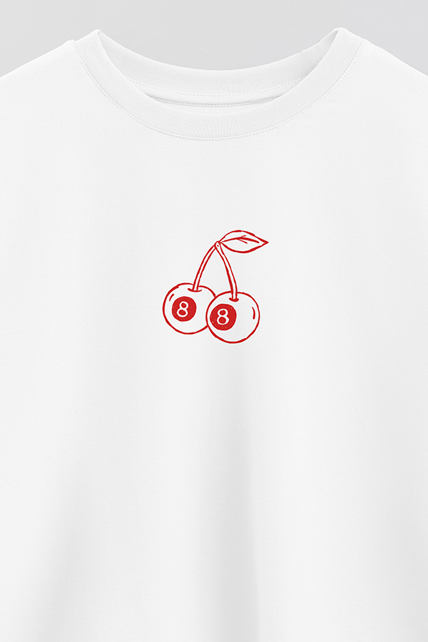 REMERA CROP ESTAMPADA VALENTINE CHERRY 8