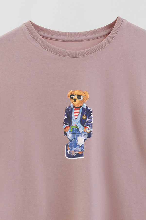 REMERA GB OVERSIZE BEAR STANDING