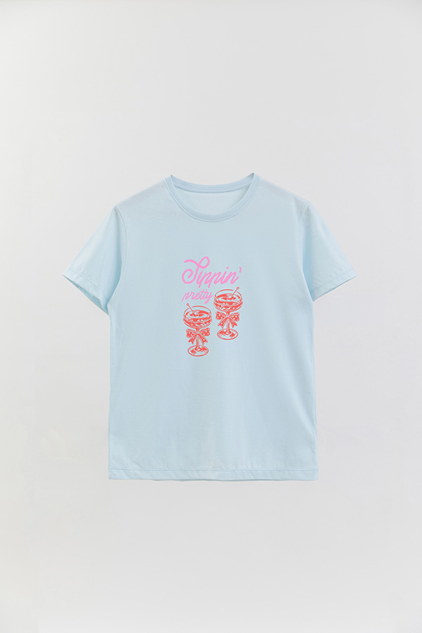 REMERA BASICA ESTAMPADA HD SIPPIN