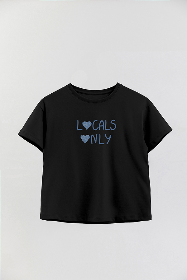 REMERA BOY OVER BEACH LOCALS ONLY