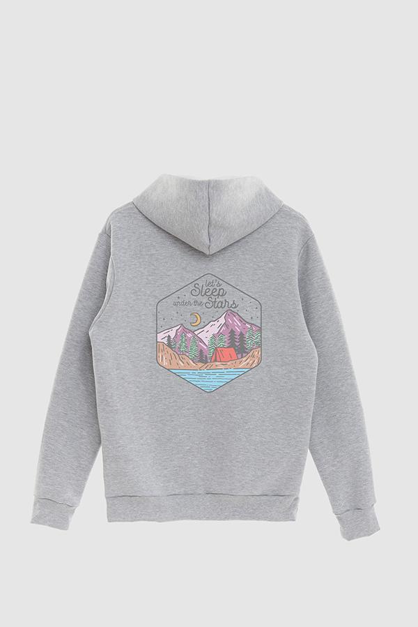 HOODIE ESTAMPADO LET'S SLEEP UNDER THE STARS