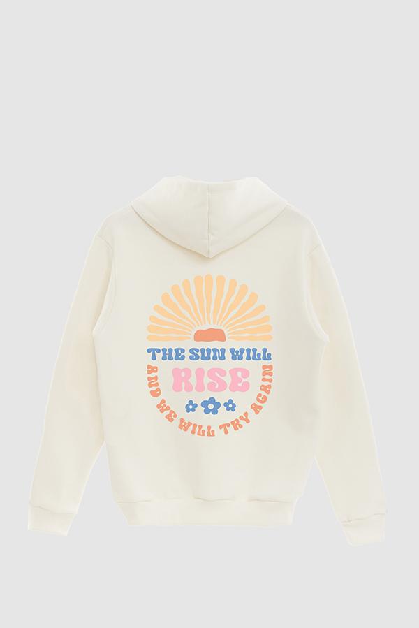 HOODIE ESTAMPADO BOHO THE SUN WILL RISE