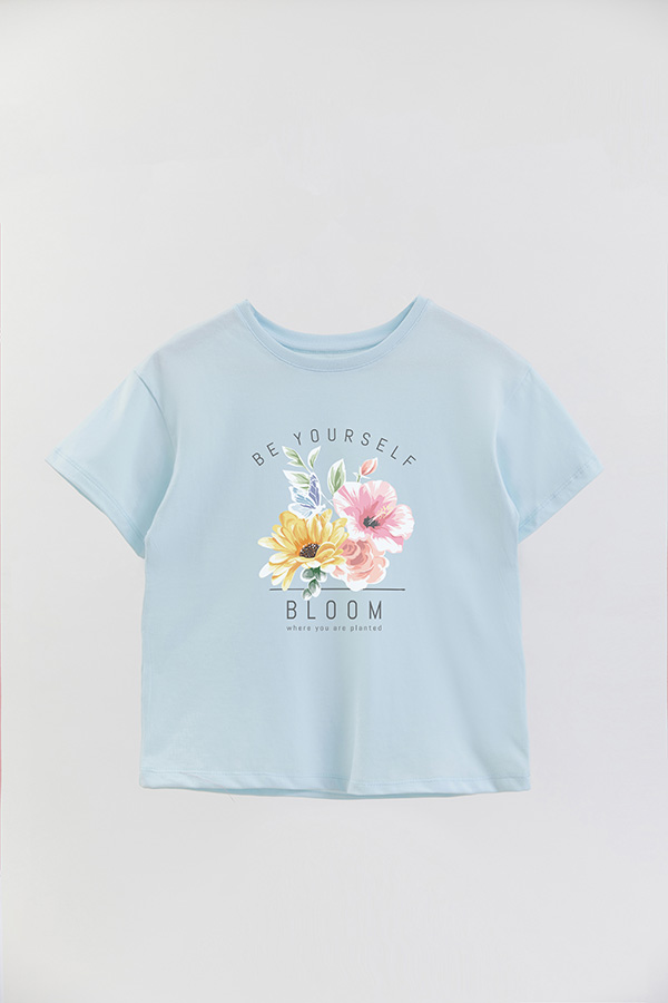 REMERA GIRL OVER BE YOURSELF