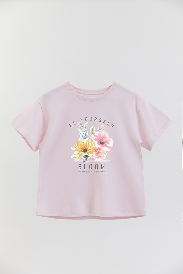 REMERA GIRL OVER BE YOURSELF