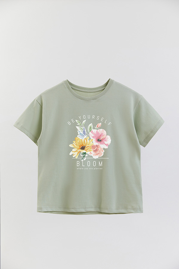 REMERA GIRL OVER BE YOURSELF