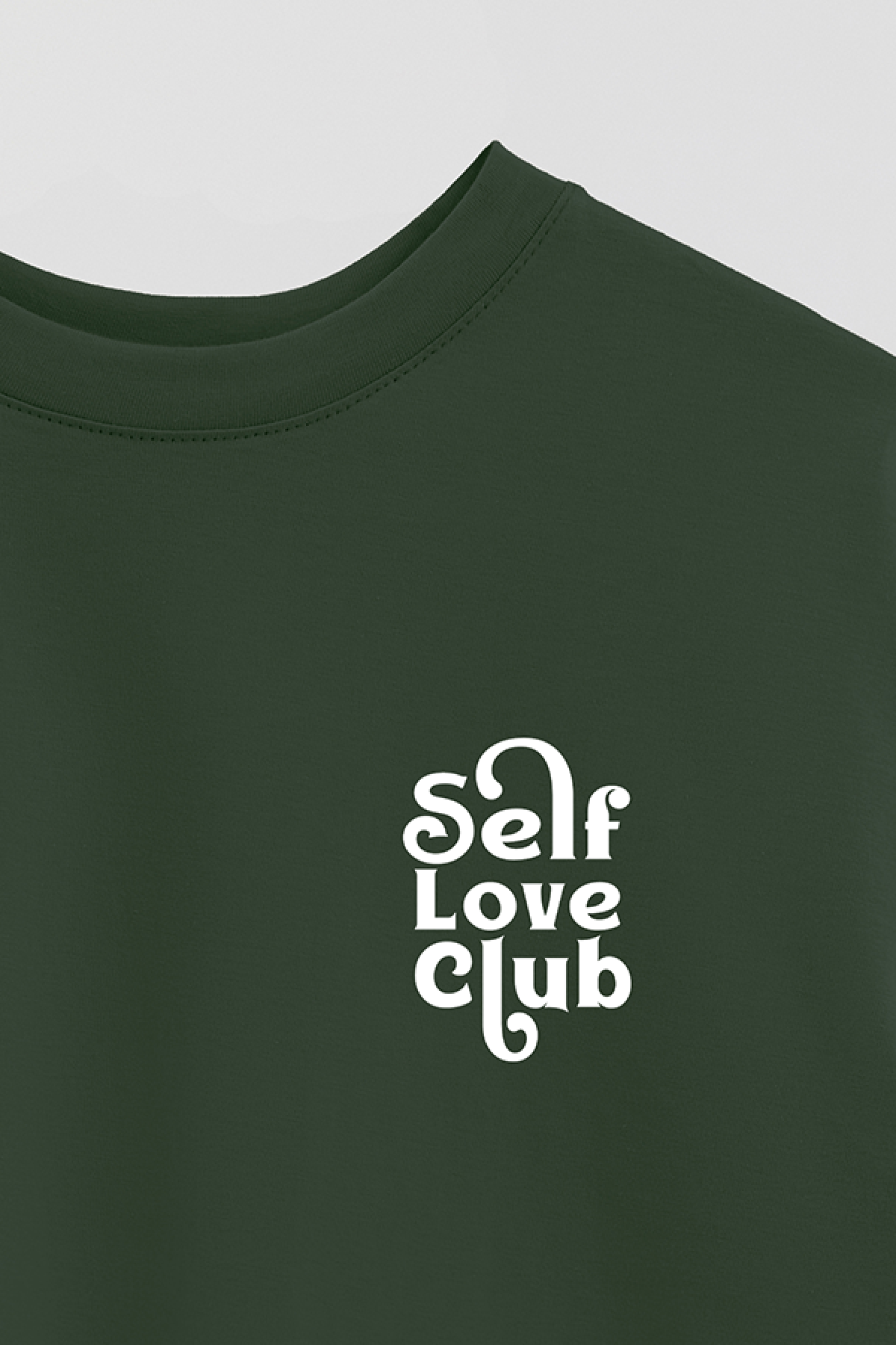 REMERA OVER ESTAMPADA BH2 SELF LOVE CLUB