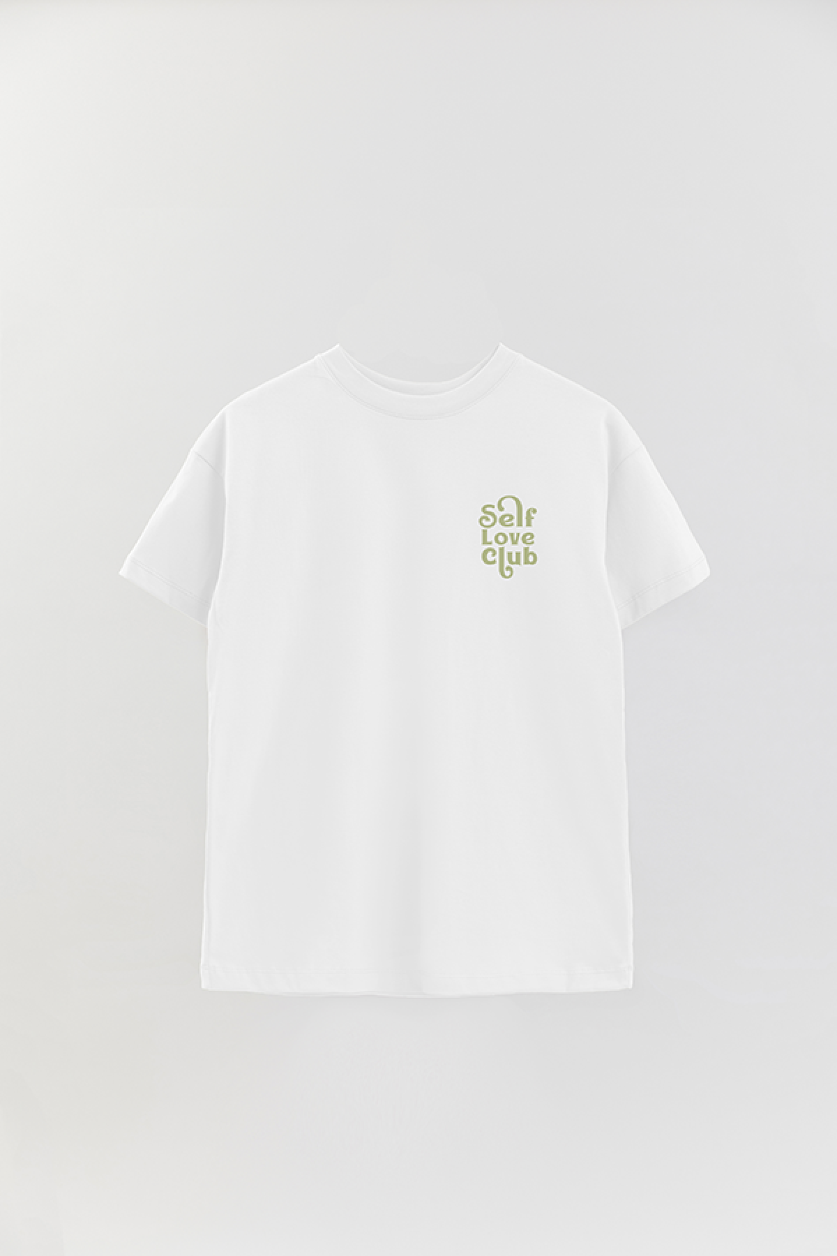 REMERA OVER ESTAMPADA BH2 SELF LOVE CLUB