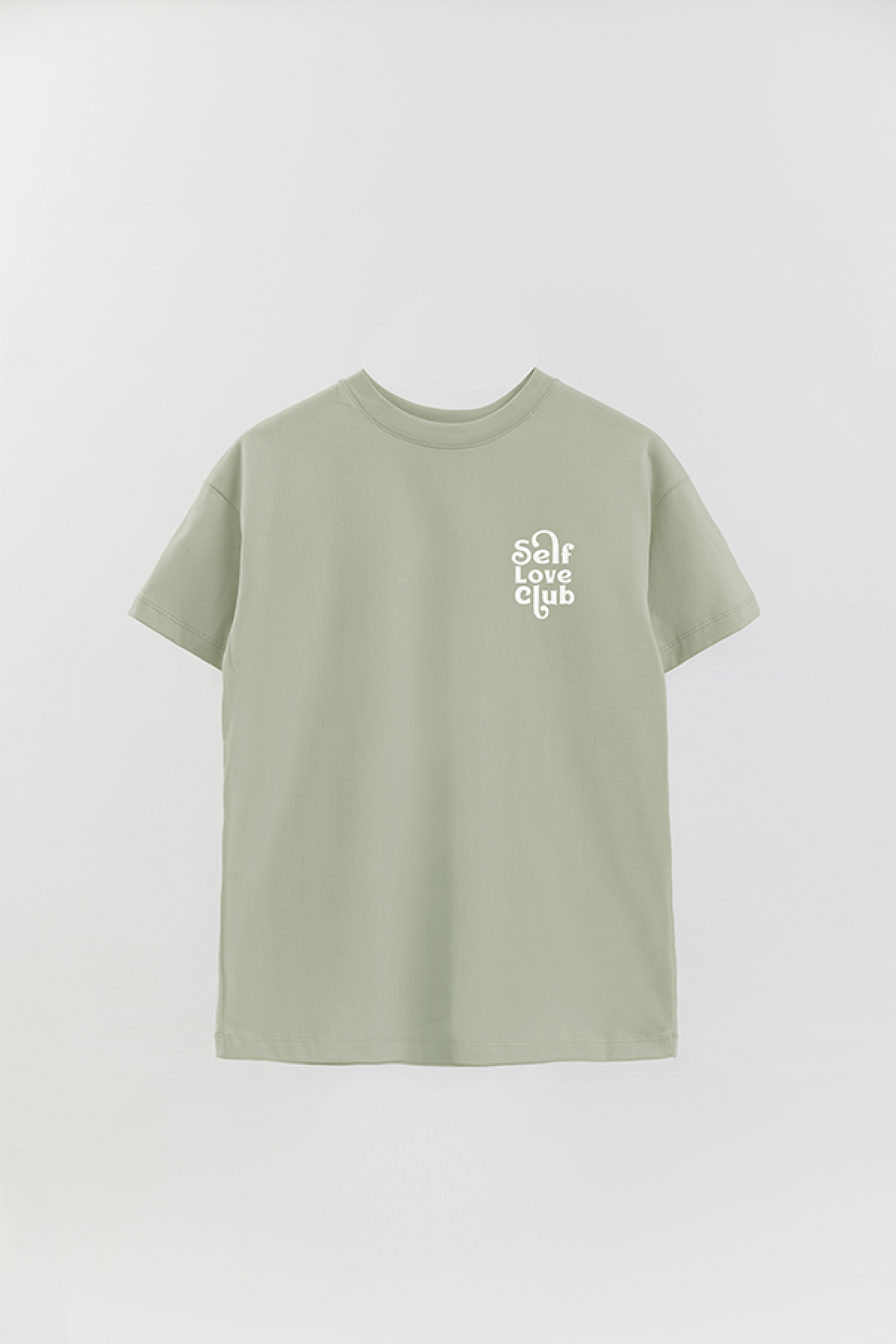 REMERA OVER ESTAMPADA BH2 SELF LOVE CLUB